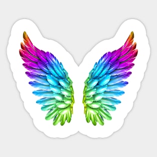 Color Wings Sticker